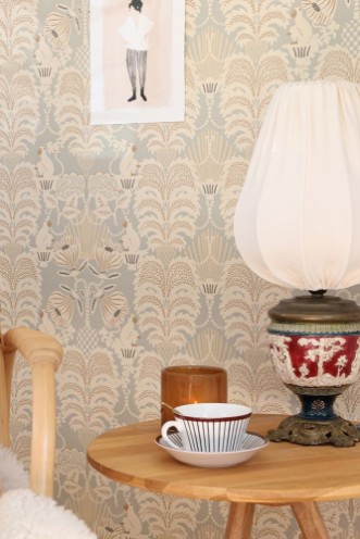 Afbeeldingen van Hello Monkey Pale sage green - 162-01